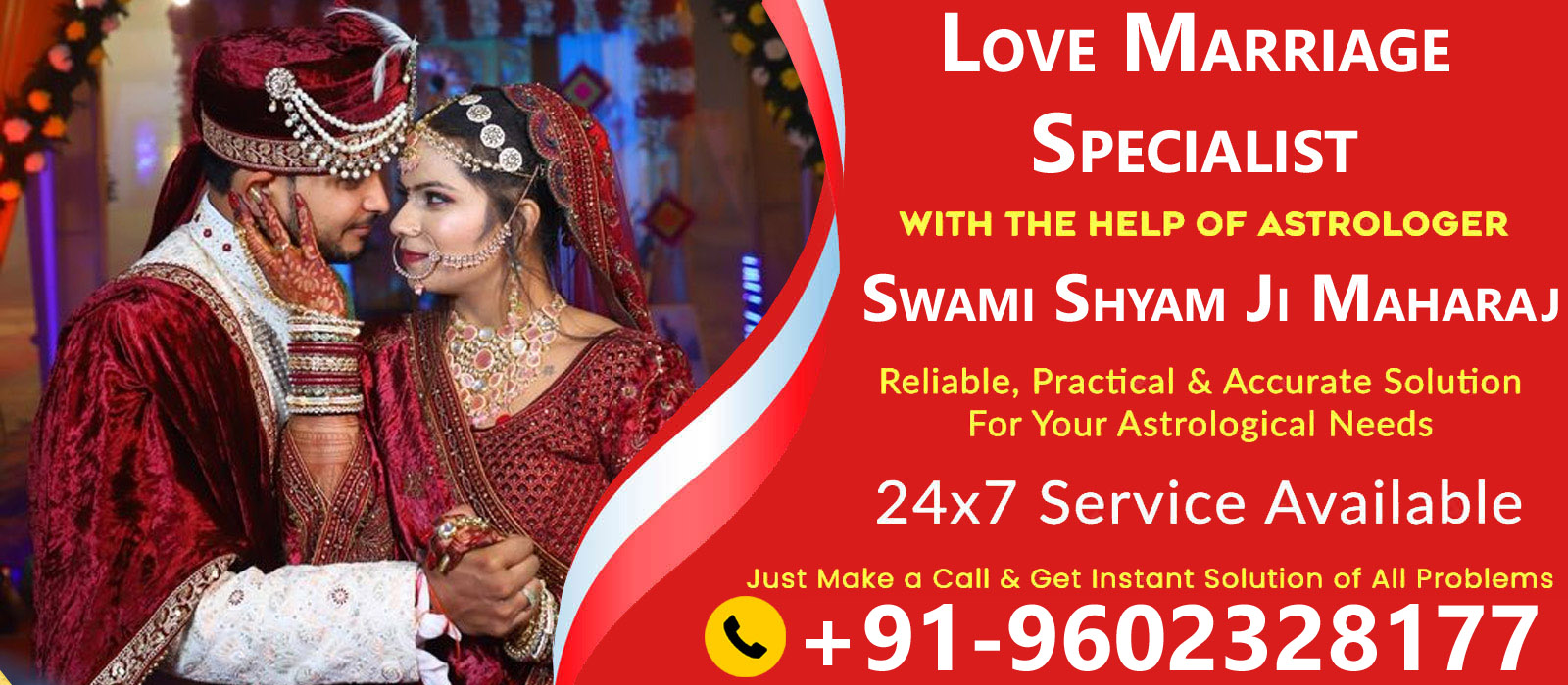 World Famous Astrologer Swami Shyam Ji Maharaj +91-9602328177